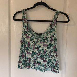 Flower crop top